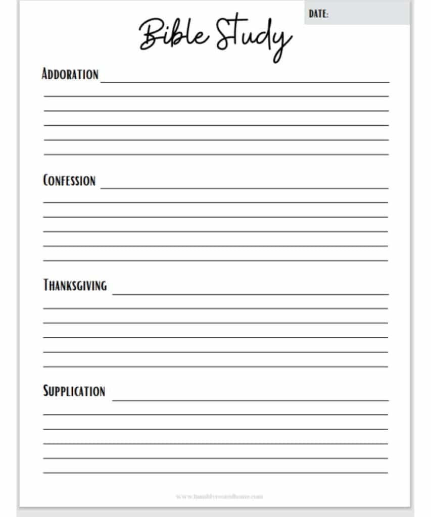 5 Free Printable Bible Study Worksheets For Christian Women 5 Free Printable Bible Study Worksheets For Christian Women