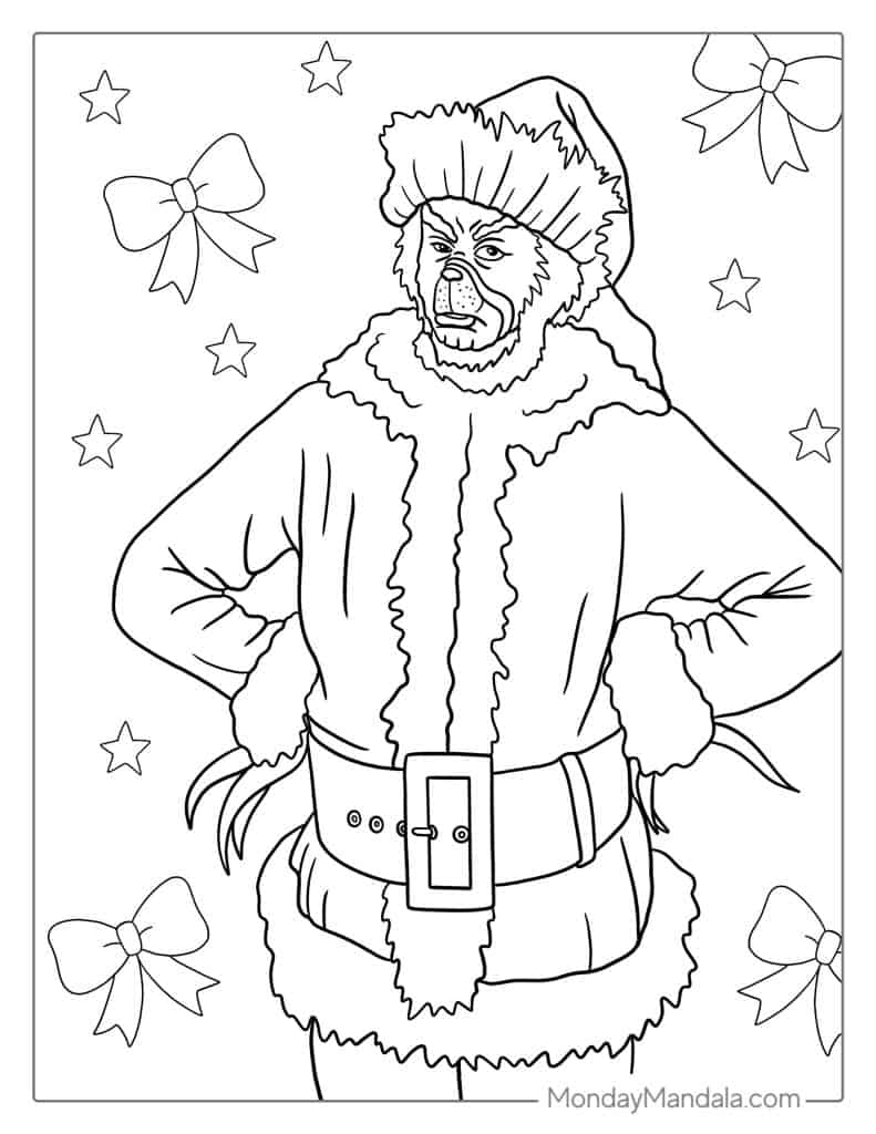 Christmas Color Sheets Printable For Free