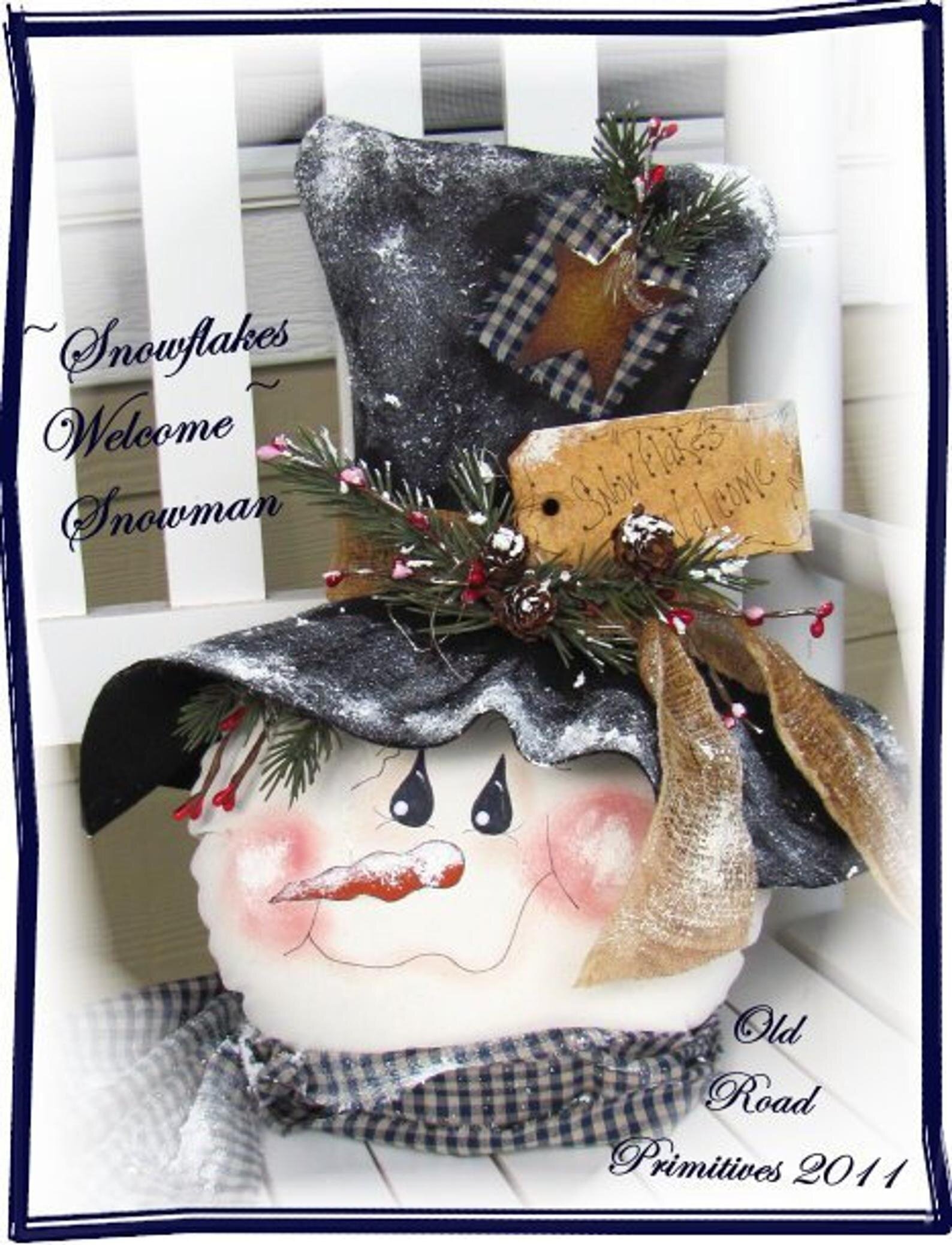 10 Adorable Snowman Patterns Sew Cute Patterns