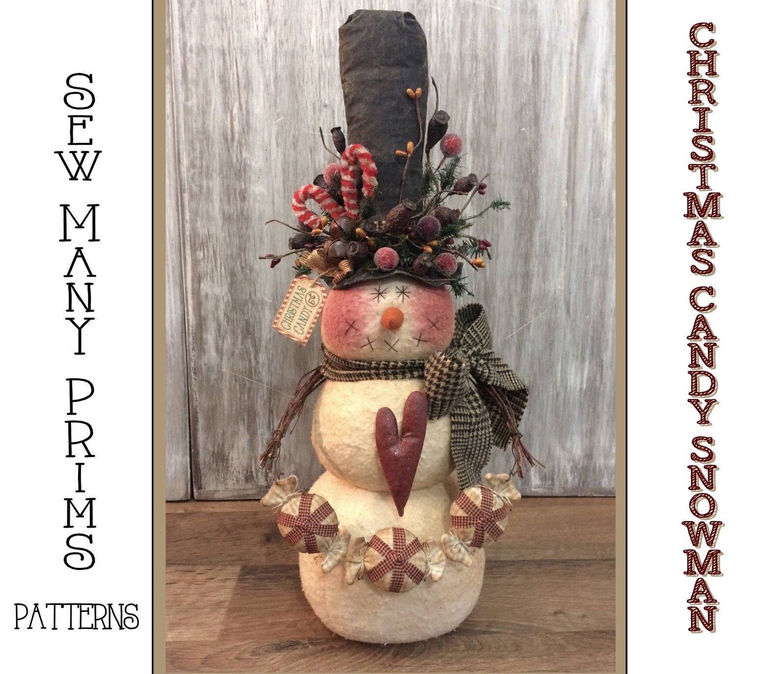10 Adorable Snowman Patterns Sew Cute Patterns