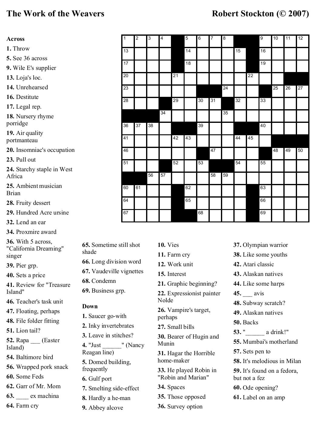 100 Relaxing Crosswords By Thomas Joseph 9781454917922 Union Worksheets Library