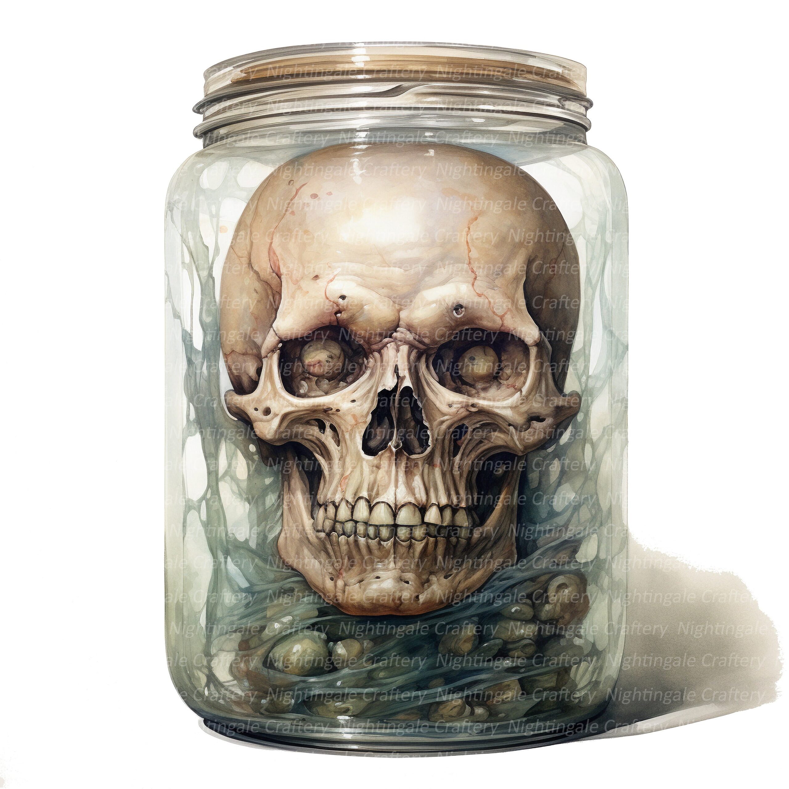 Head In A Jar Printable