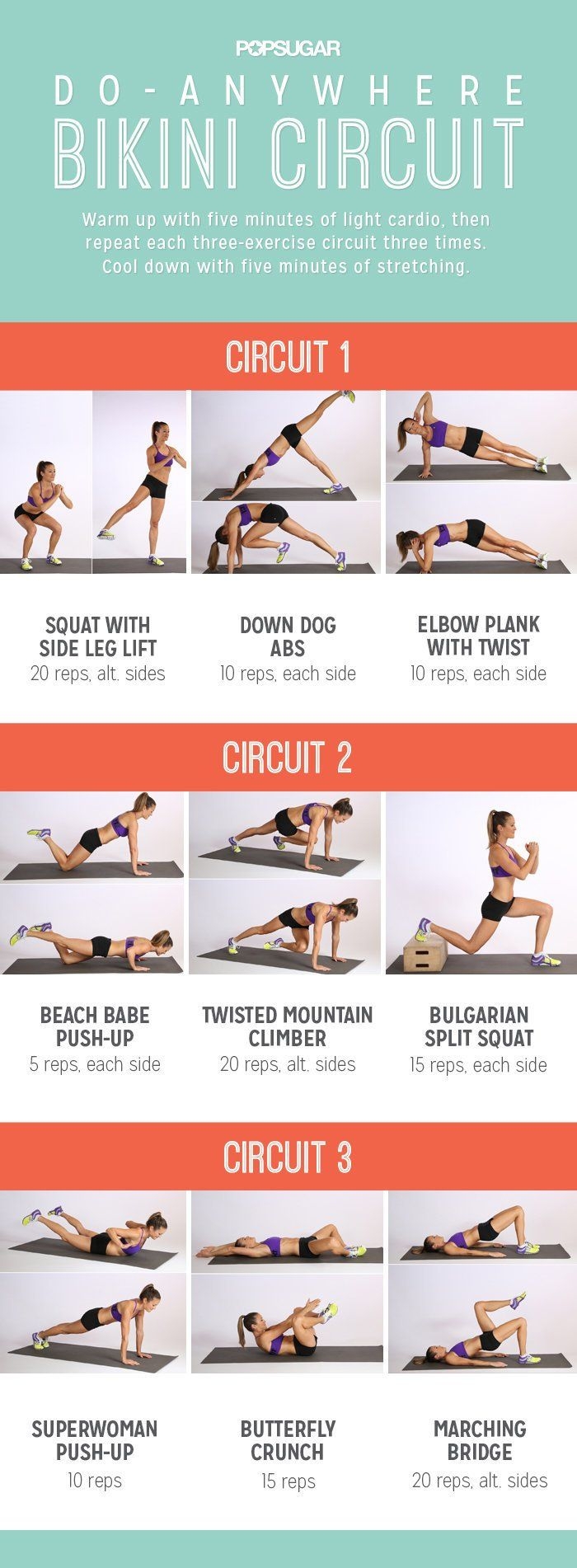13 Printable No Equipment At Home Workouts To Try Now