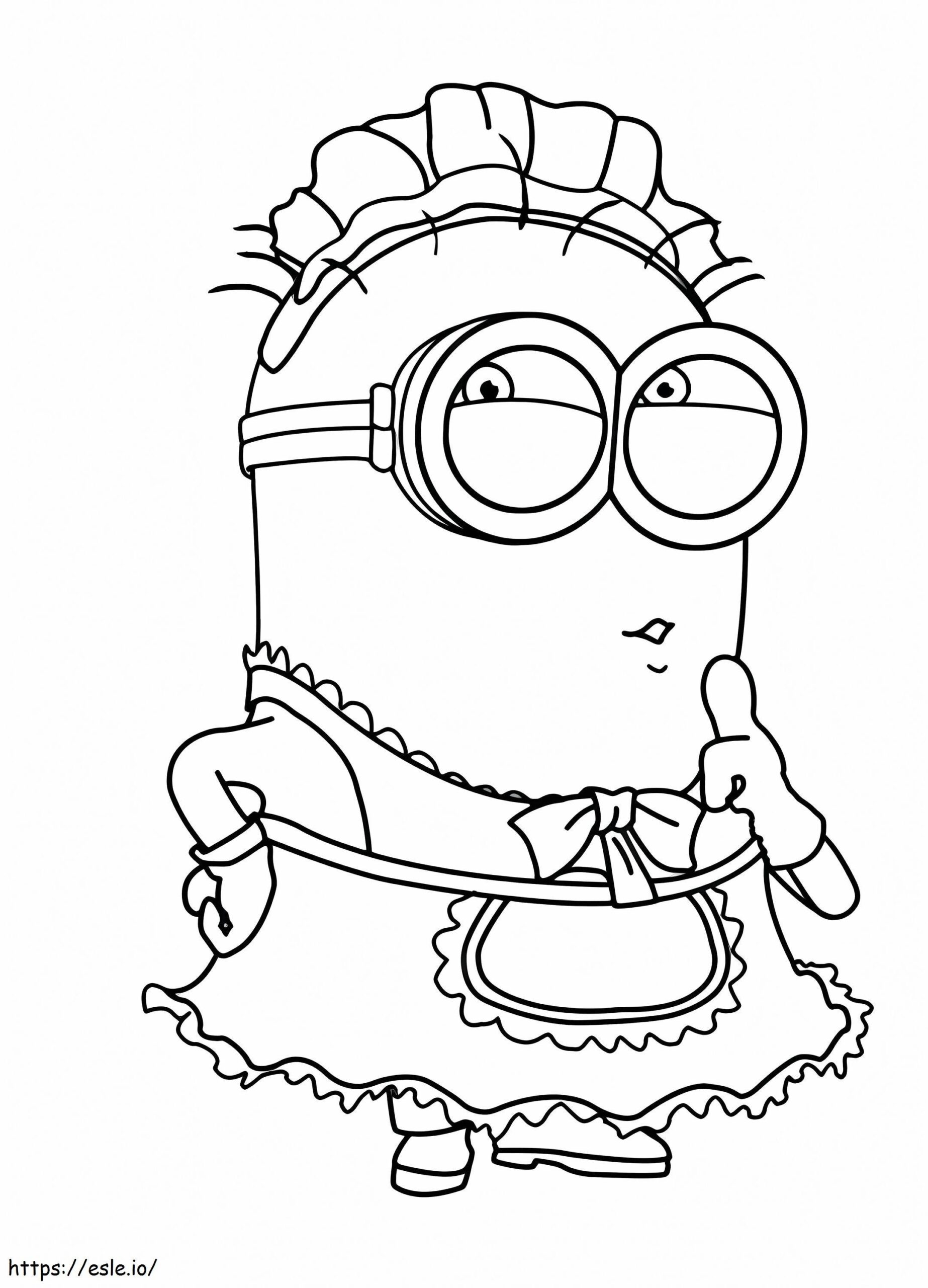 Free Printable Evil Minion Coloring Pages