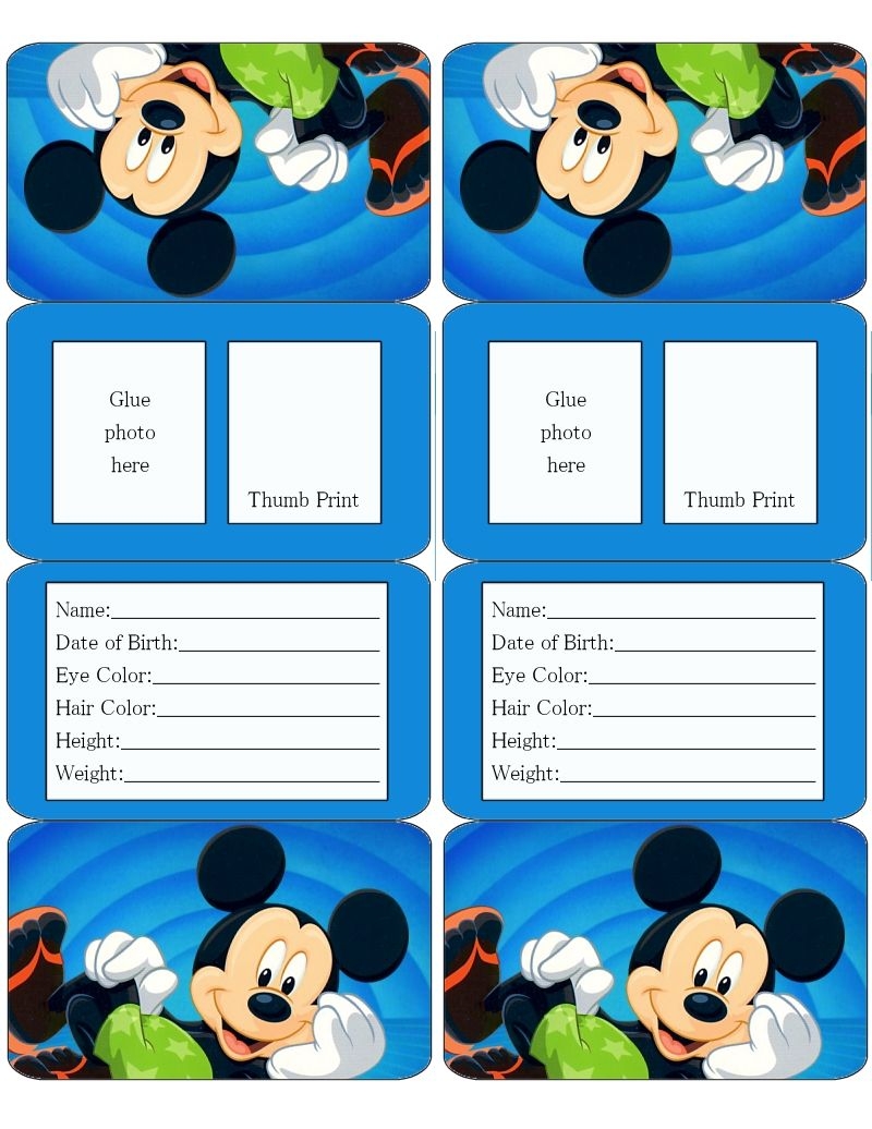 36 Best FREE Child Safety ID Cards Ideas Precious Children Cards Id Card Template