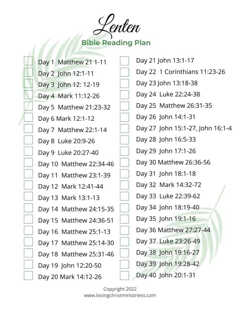 4 Free Lent Worksheets To Guide Your Women s Ministry Loving Christ Ministries