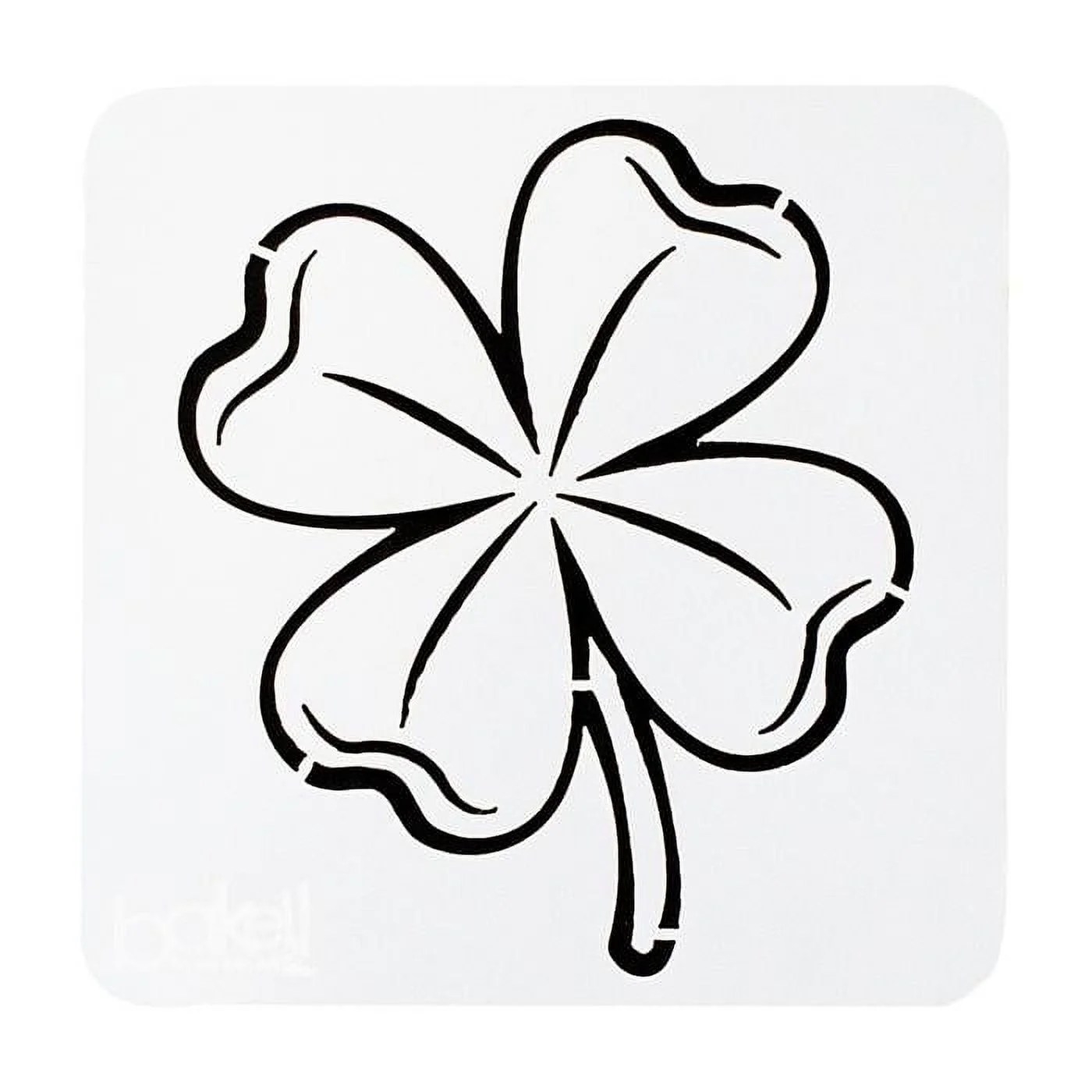 Four Leaf Clover Outline Printable Four Leaf Clover Outline Printable