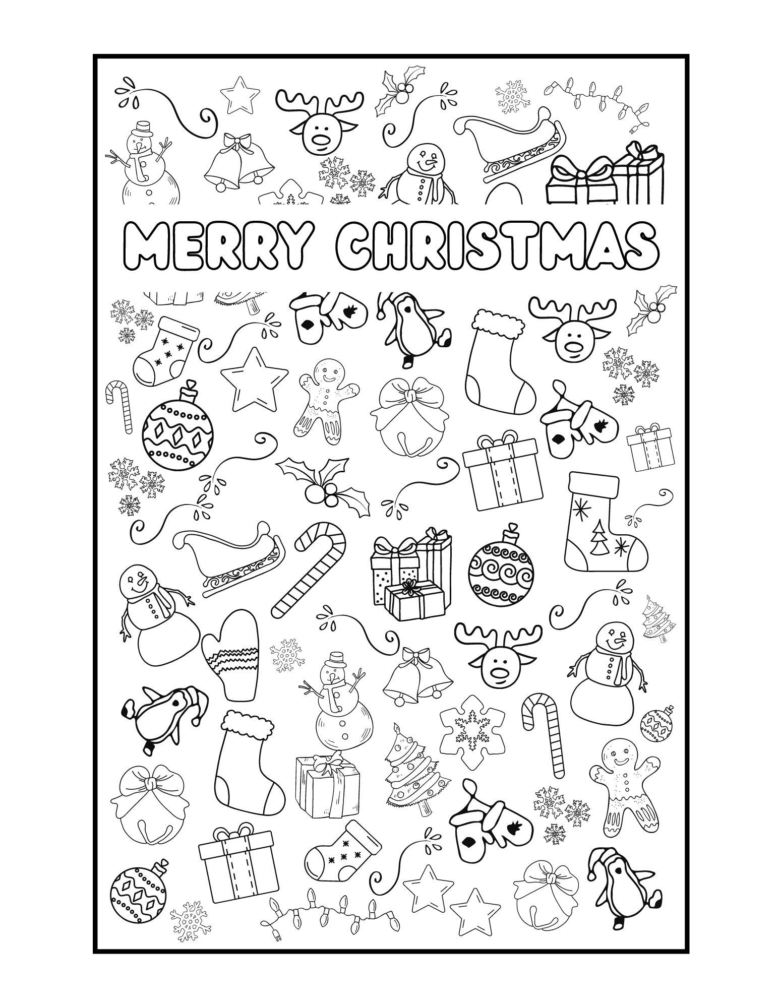 Christmas Printable Activities For Kids