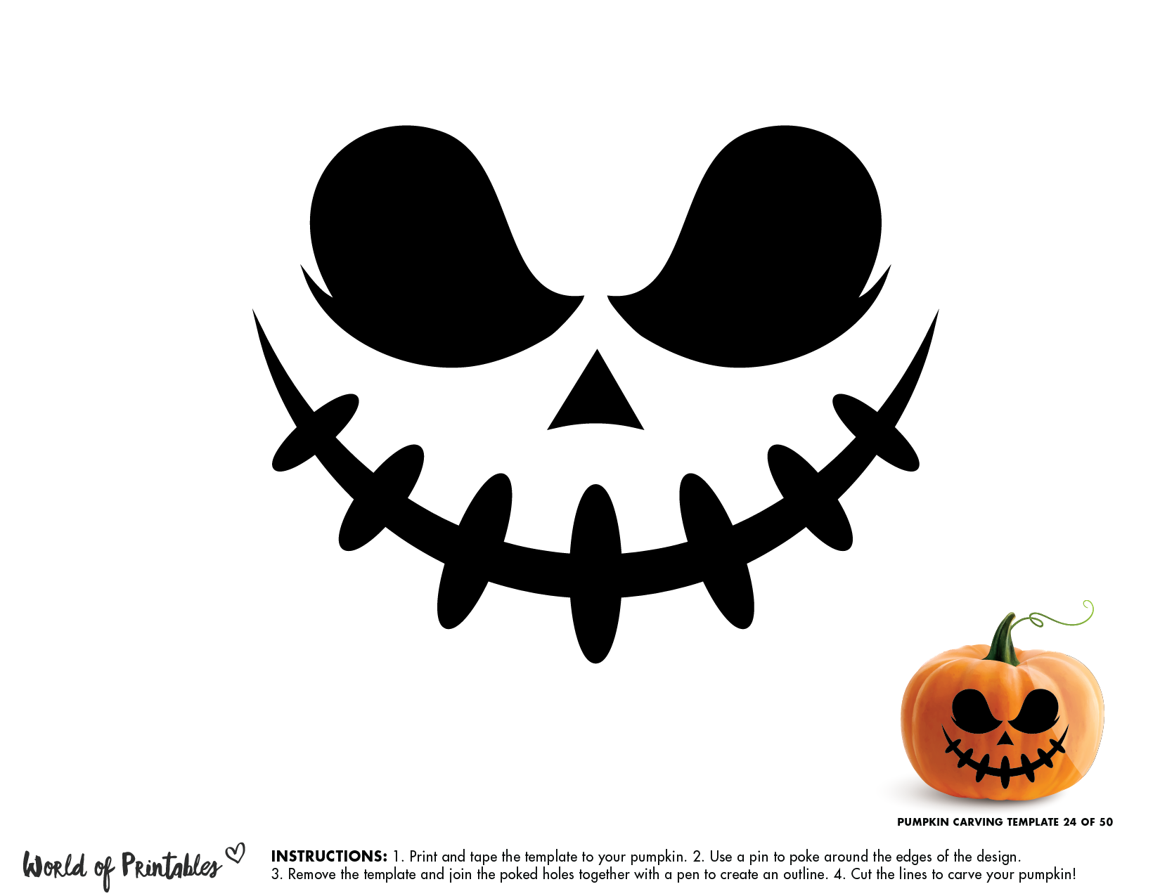 50 Easy Pumpkin Carving Stencils The Ultimate Guide To Pumpkin Carving