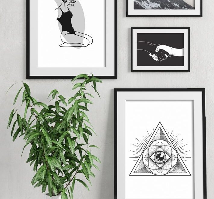 55 More Free Black And White Art Printables Fox Hazel
