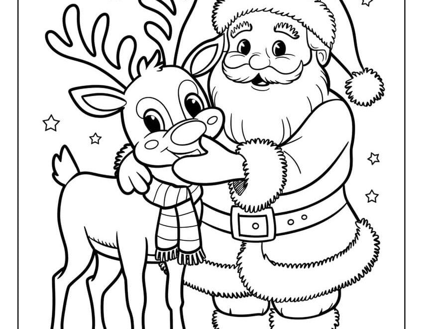 58 Santa Claus Coloring Pages Free Printables For All Ages