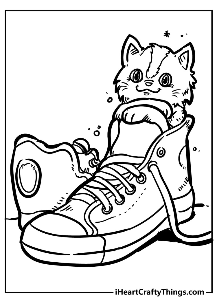 Free Printable Cat Coloring Pages For Kids
