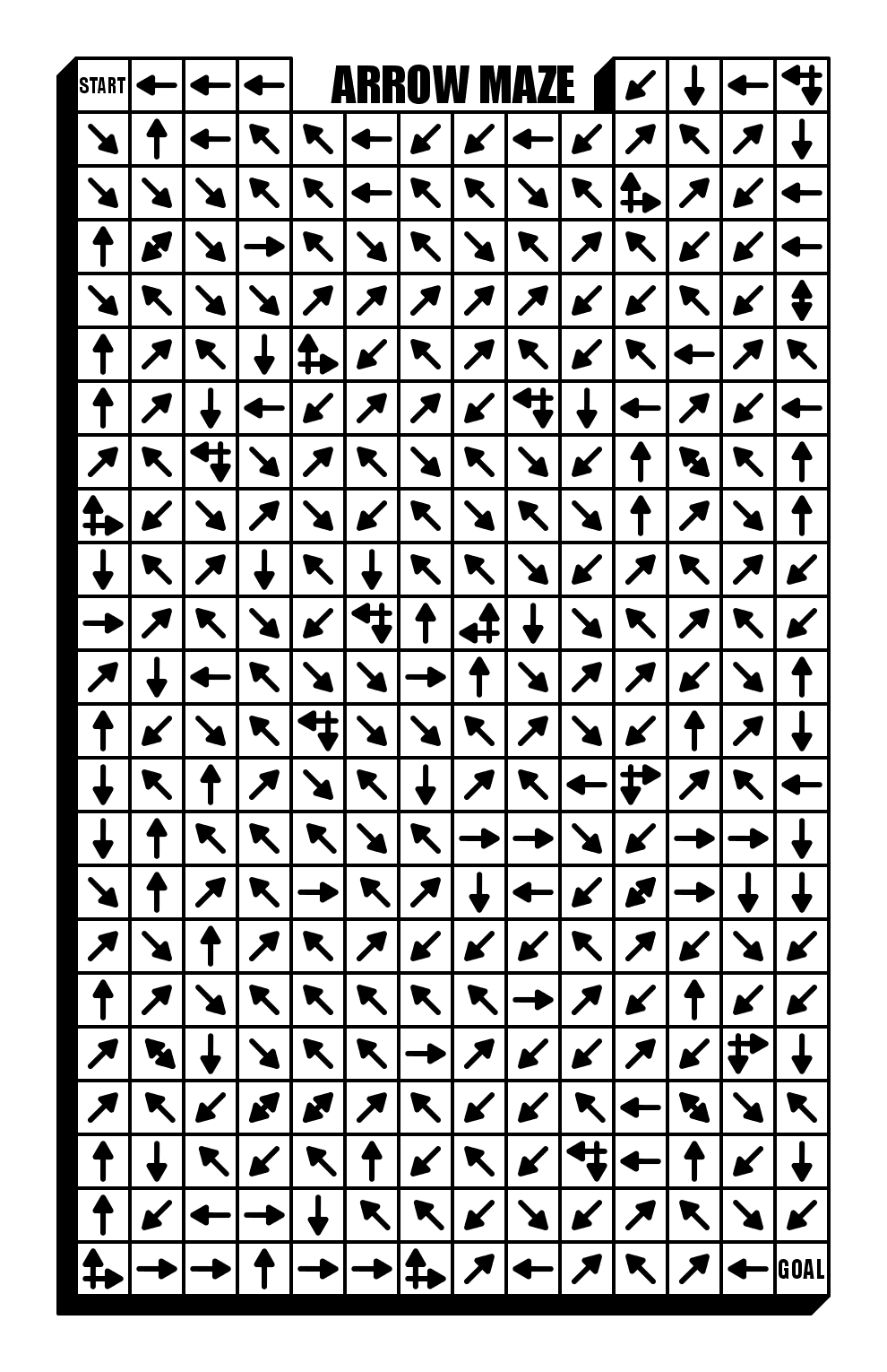 6 Difficult Maze Puzzles To Challenge Adults Free Printable Mazes For All Ages