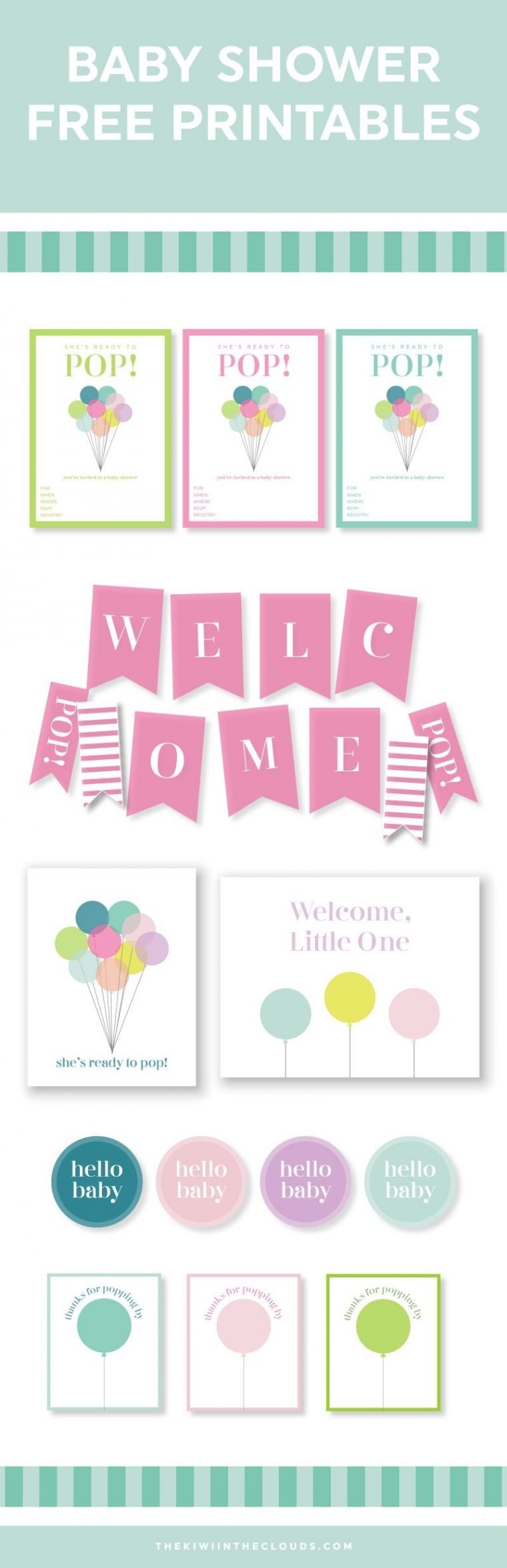 65 Free Baby Shower Printables For An Adorable Party
