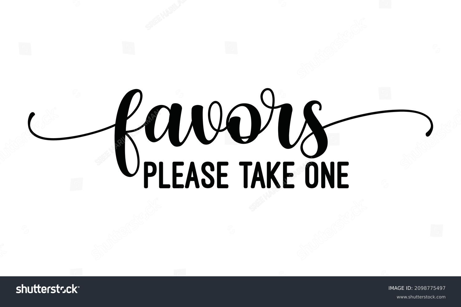 9 Favors Please Take One Royalty Free Images Stock Photos Pictures Shutterstock
