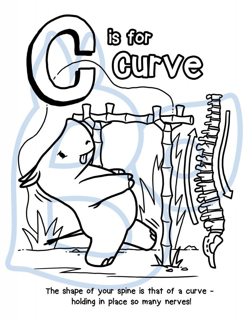 Free Printable Chiropractic Coloring Pages