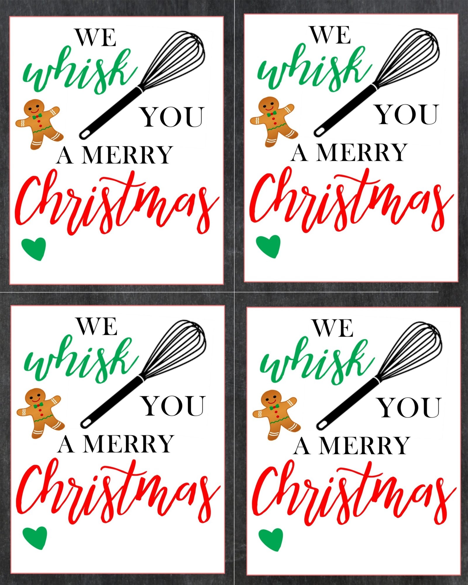 Baking Spirits Bright Easy Gifts With FREE Printables