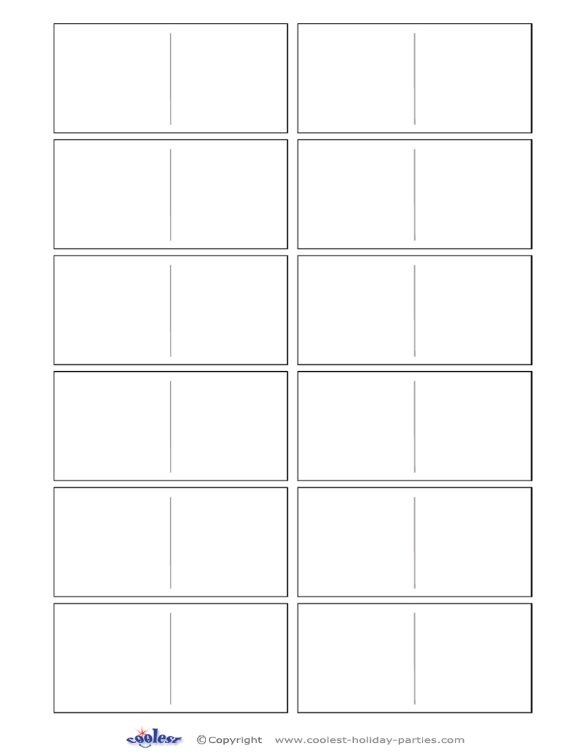 Blank domino pieces Coolest Free Printables