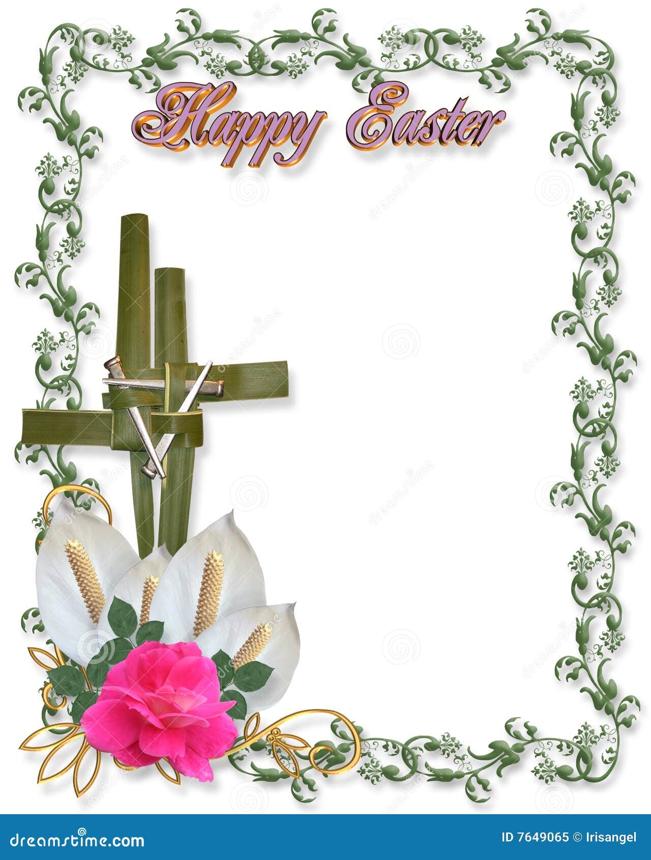 Border Easter Religious Stock Illustrations 2 930 Border Easter Religious Stock Illustrations Vectors Clipart Dreamstime