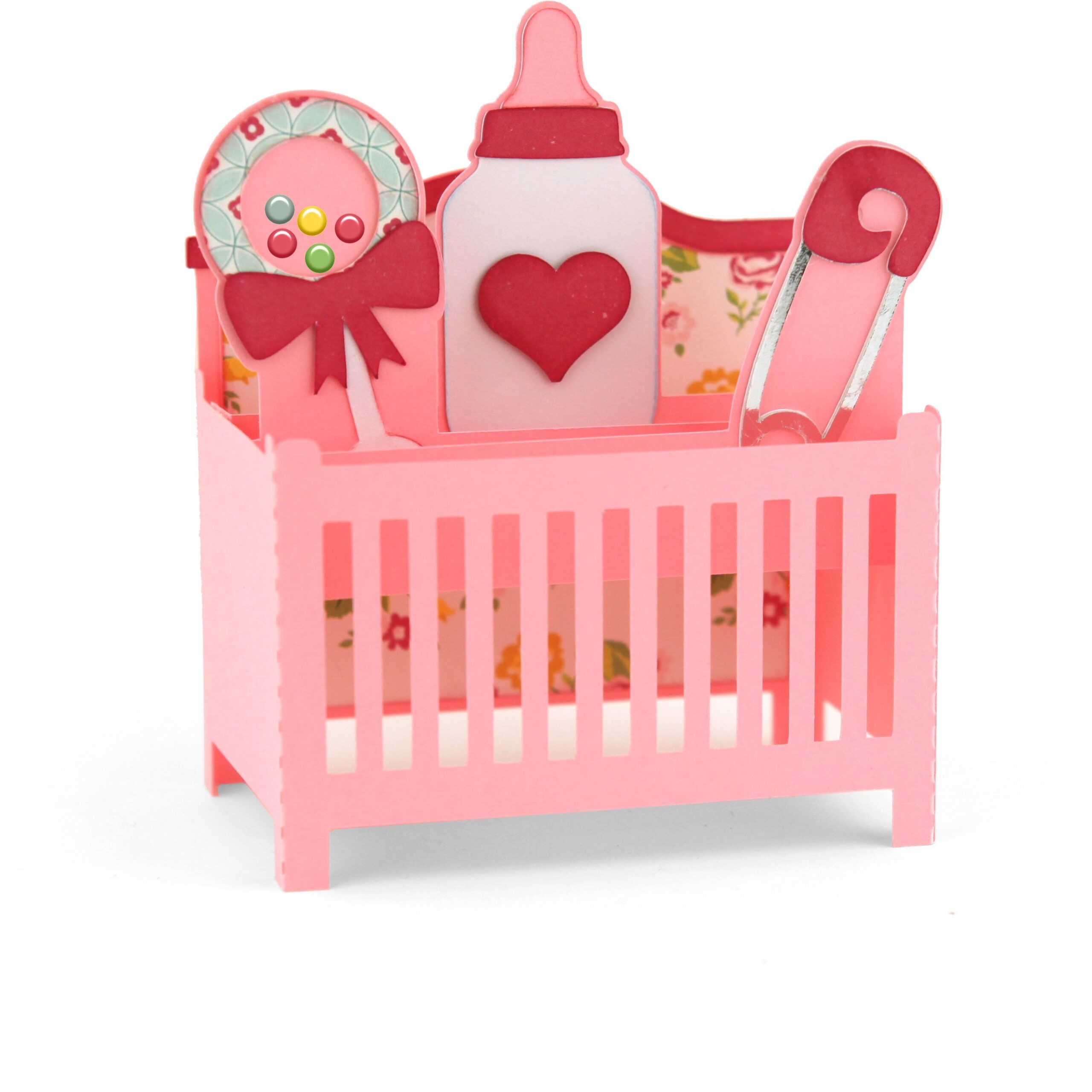 Box Card Baby Crib D 1274931