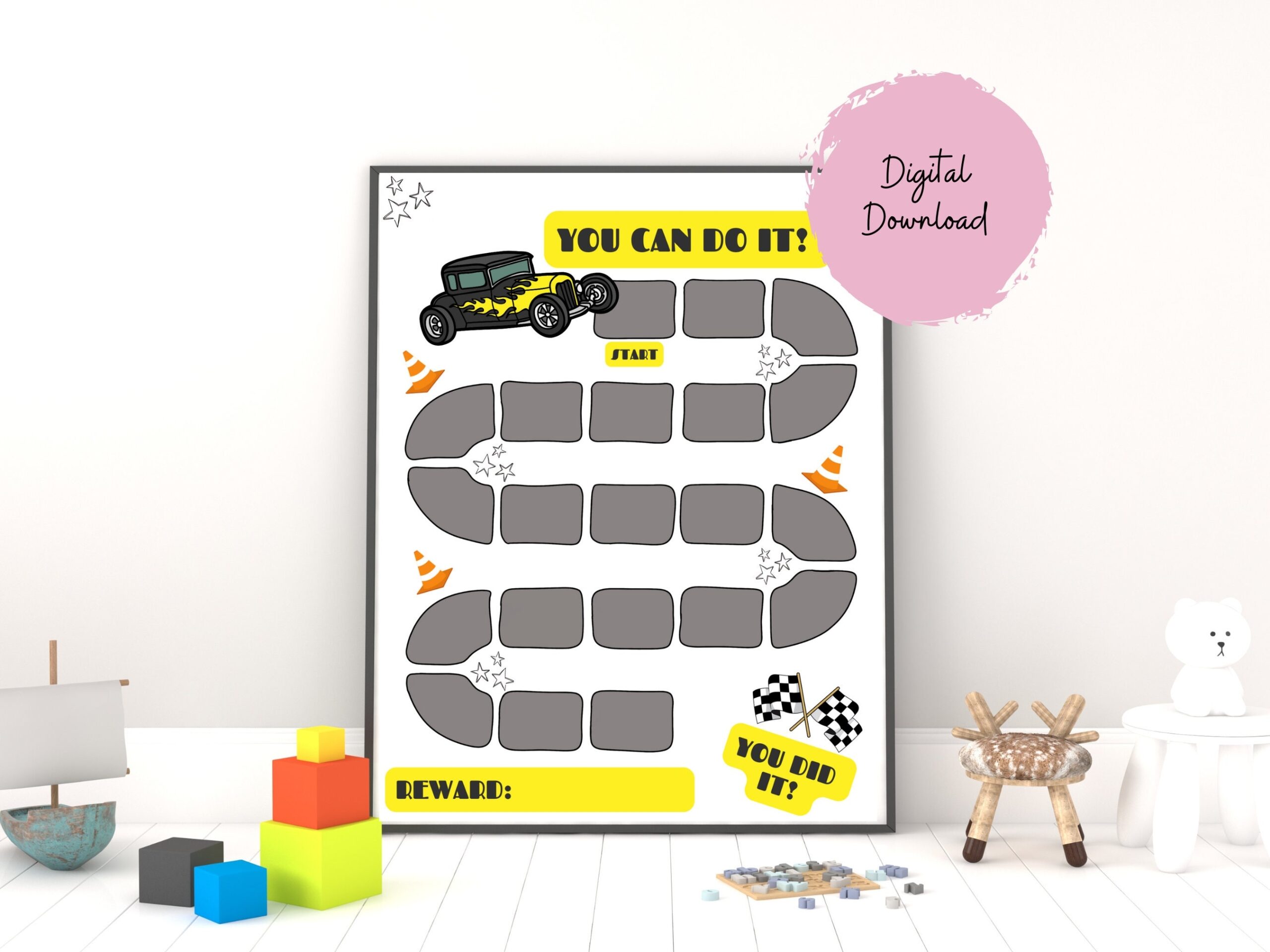 I Can Do It Reward Chart Printable
