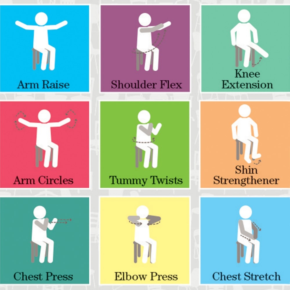 Chair Activity Bingo Game