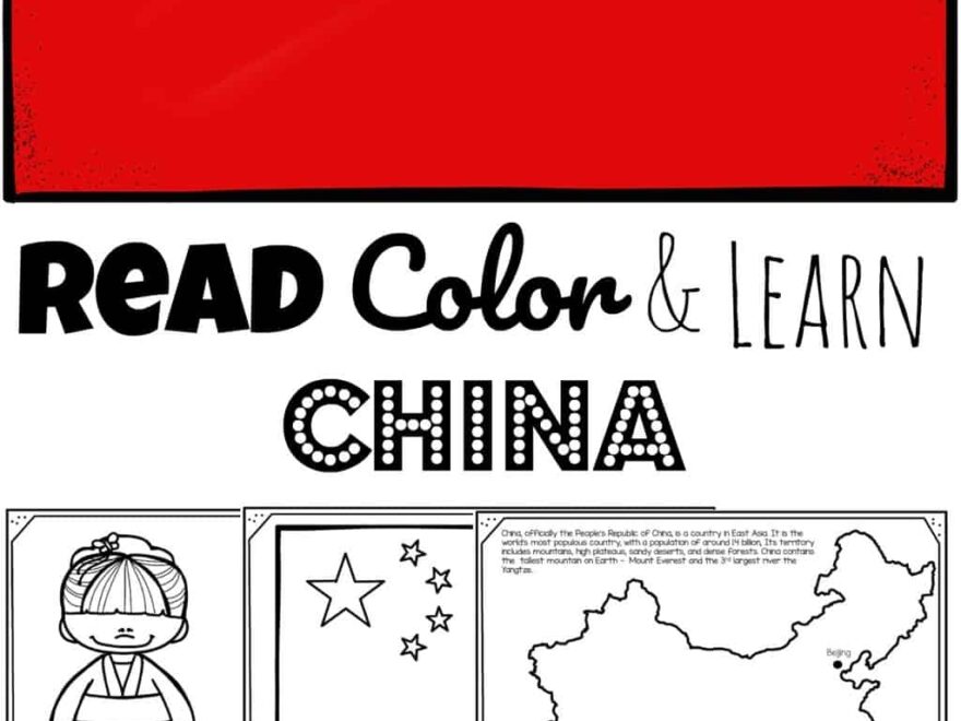 China Coloring Pages