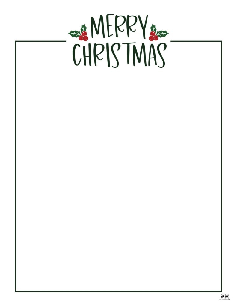 Christmas Borders 60 FREE Printable Borders Printabulls