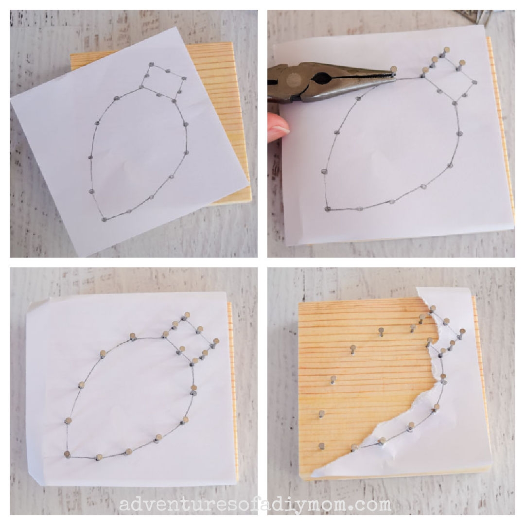 Christmas String Art Adventures Of A DIY Mom