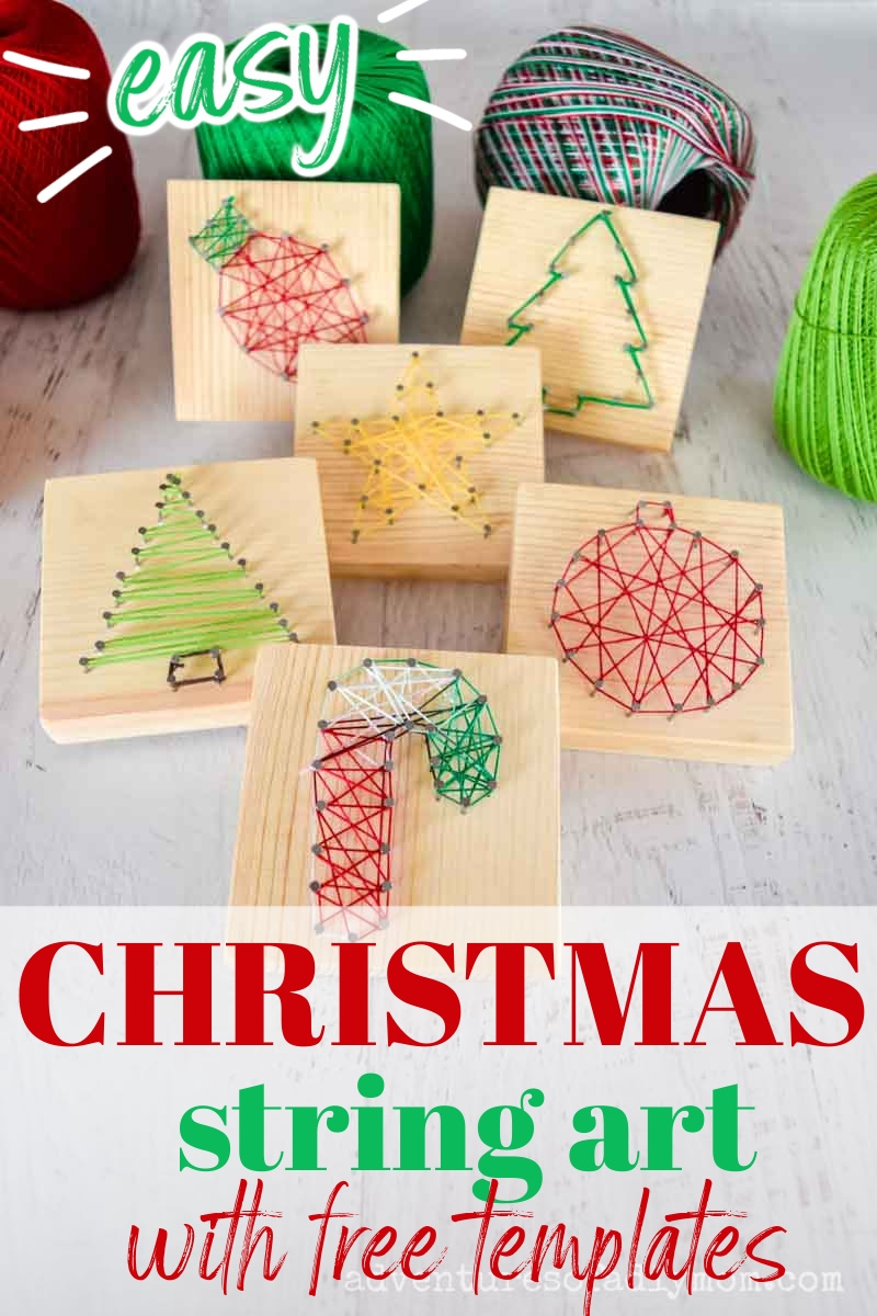 Christmas String Art Adventures Of A DIY Mom