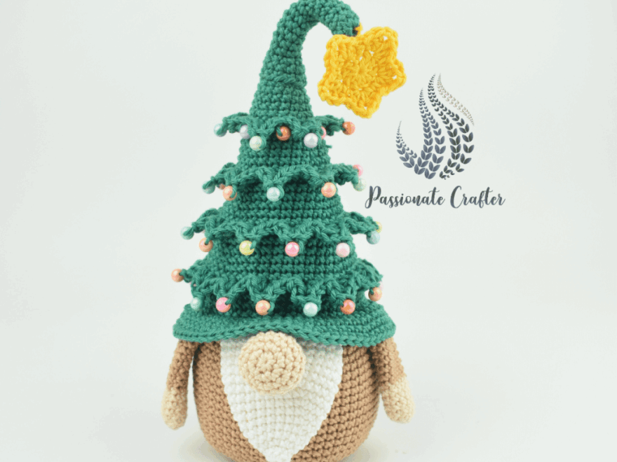 Christmas Tree Gnome Free Crochet Pattern Passionate Crafter