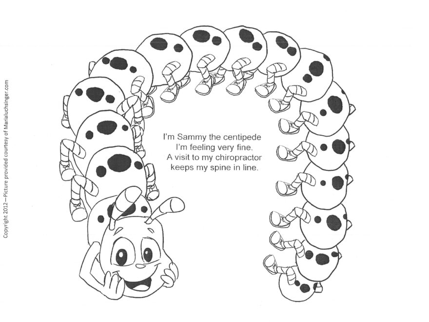 Coloring Pages Sammy The Centipede