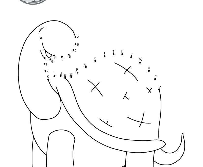 Connect The Dots From A To Z Worksheet Free Printable Doozy Moo