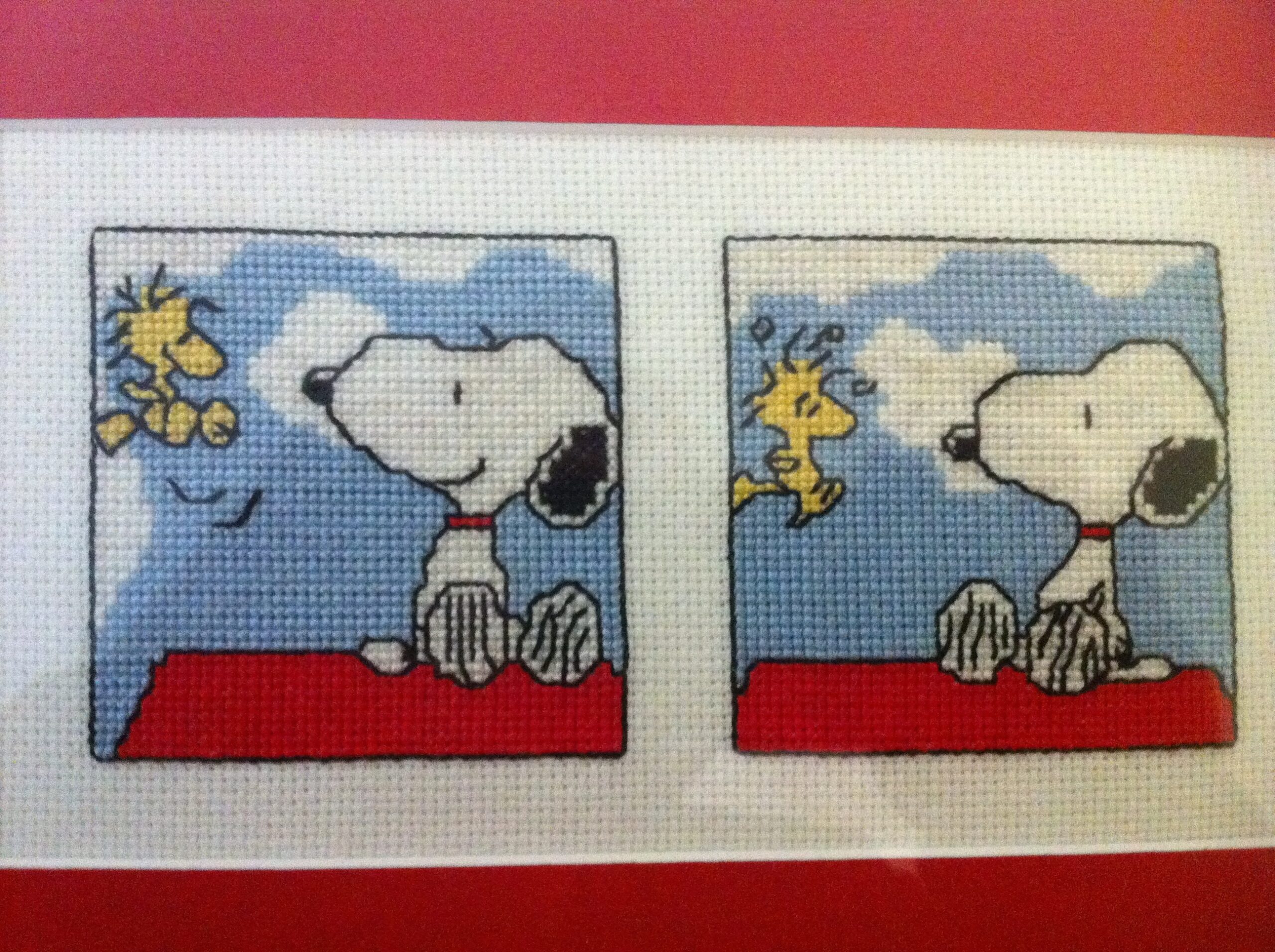 Free Printable Snoopy Cross Stitch Patterns