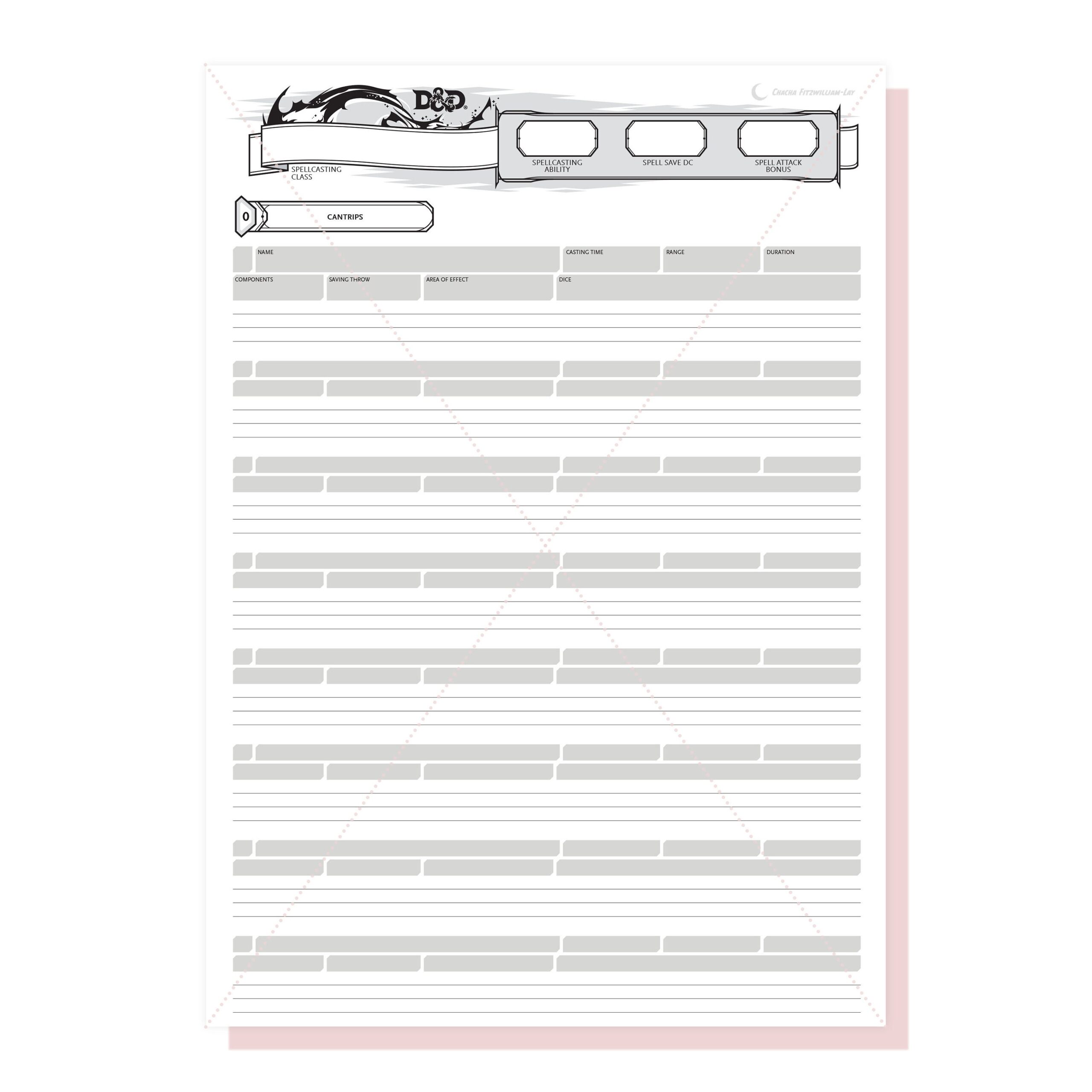 Pathfinder Cleric Spell List Printable