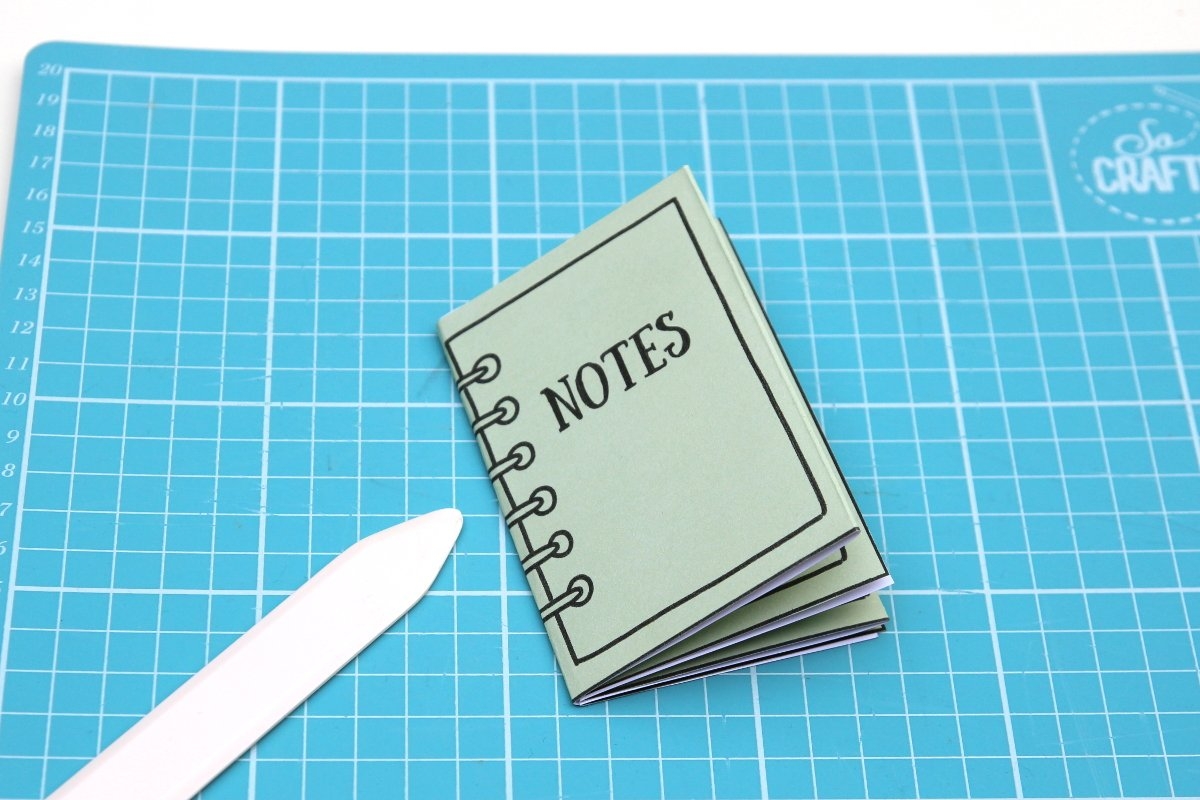 DIY Mini Notebooks Using One Sheet Of Paper Free Template Gathering Beauty