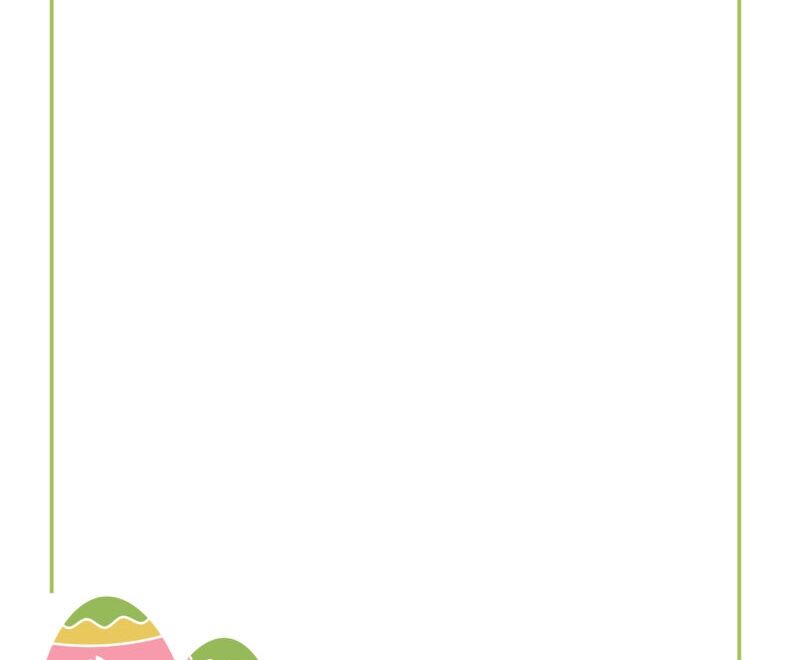 Easter Borders Frames 40 Pages Printabulls