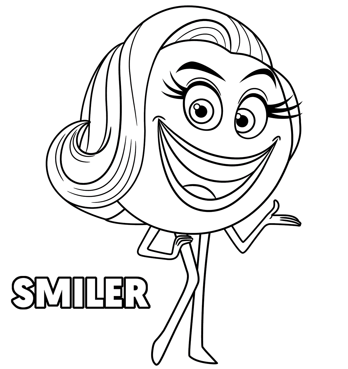 Emoji Coloring Pages Printable Coloring Pages FREE