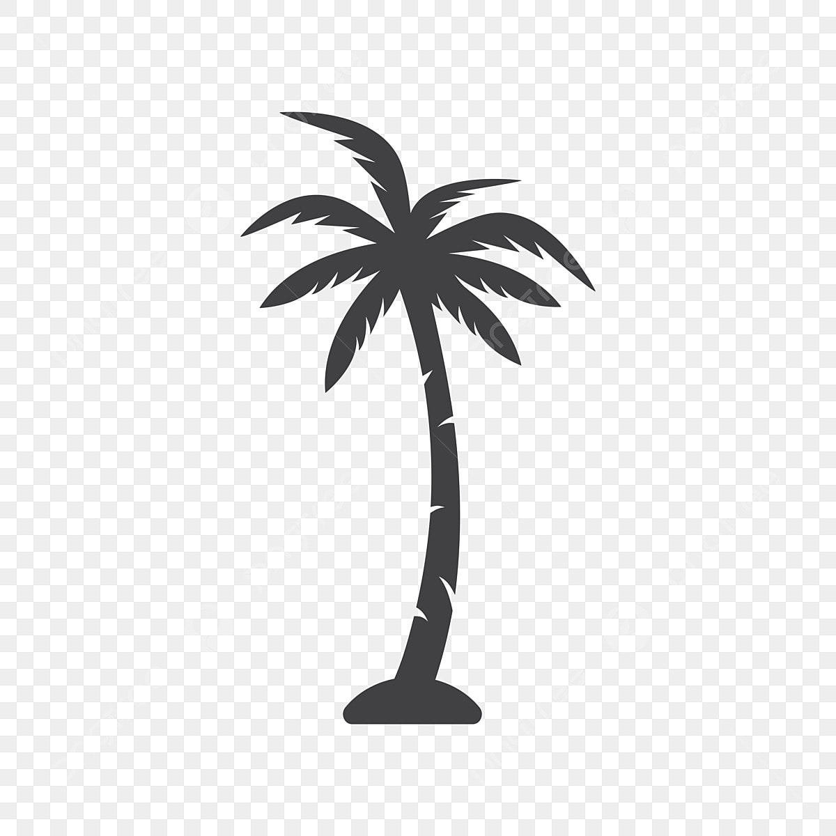 Family Tree Template Silhouette Vector PNG Palm Tree Silhouette Icon Template Illustration Tree Icons Template Icons Palm Icons PNG Image For Free Download