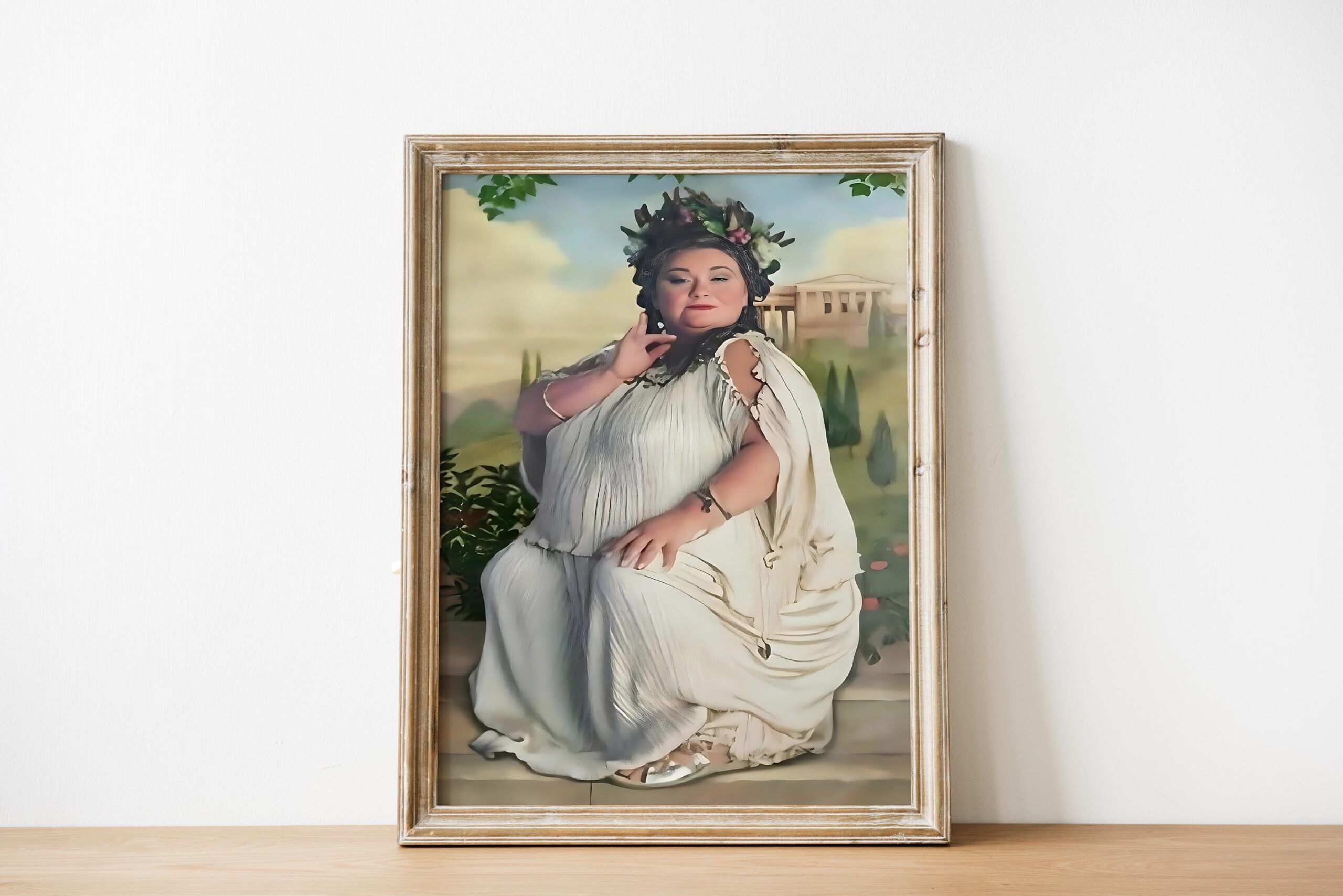Fat Lady Portrait Wizard Art Printable Fortuna Major Digital Download Magical Wall Decor For Harry Fans Etsy