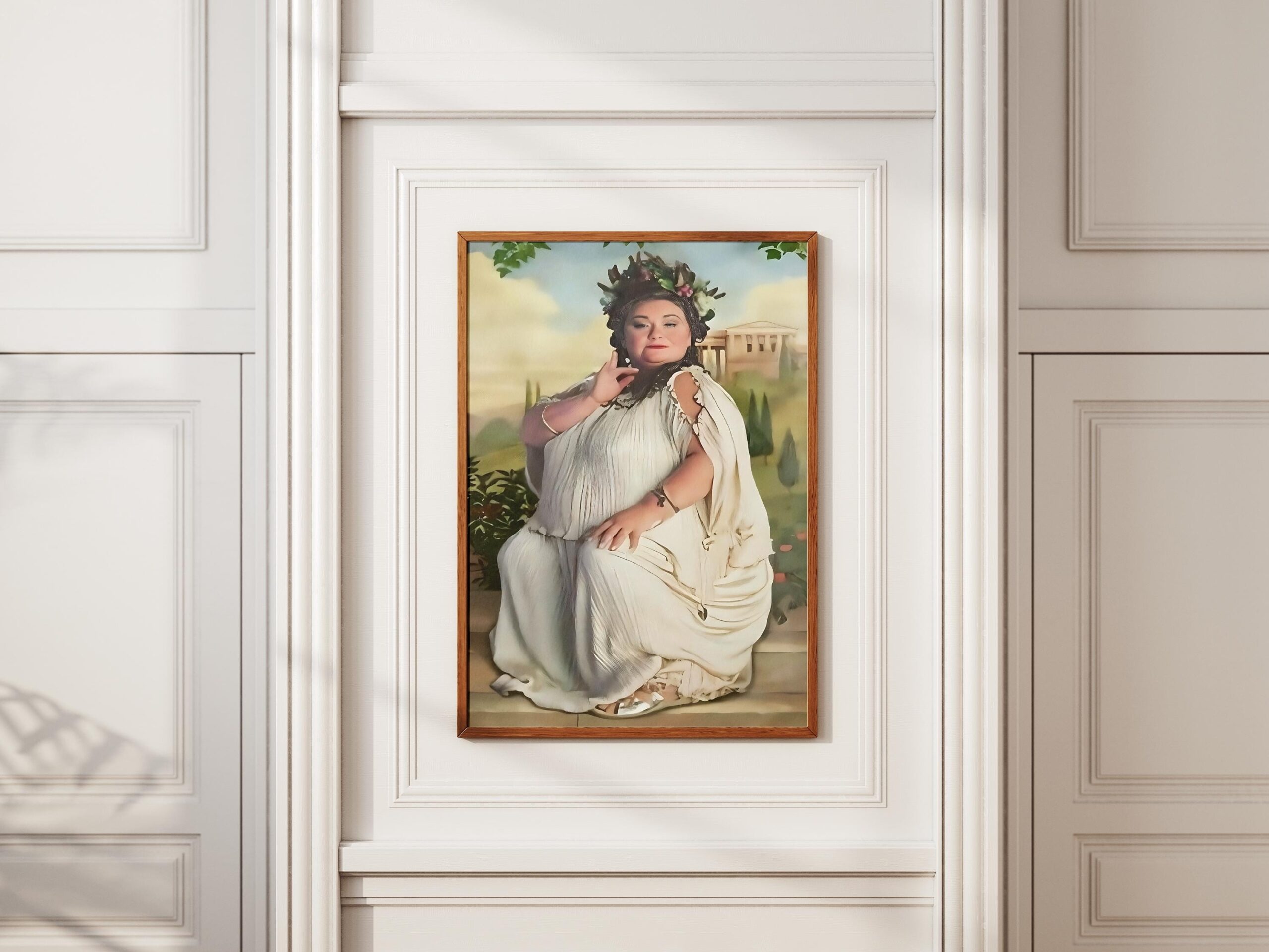 Fat Lady Portrait Wizard Art Printable Fortuna Major Digital Download Magical Wall Decor For Harry Fans Etsy
