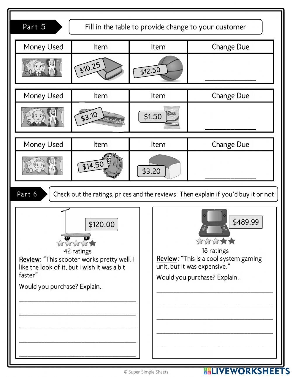 Free 4th Grade Financial Literacy Worksheet Download Free 4th Grade Financial Literacy Worksheet Png Images Free Worksheets On Clipart Library