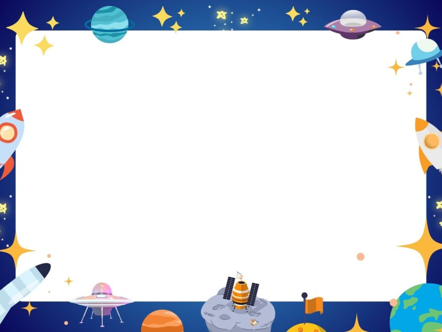 Free And Customizable Space Templates Clip Art Library Worksheets Library