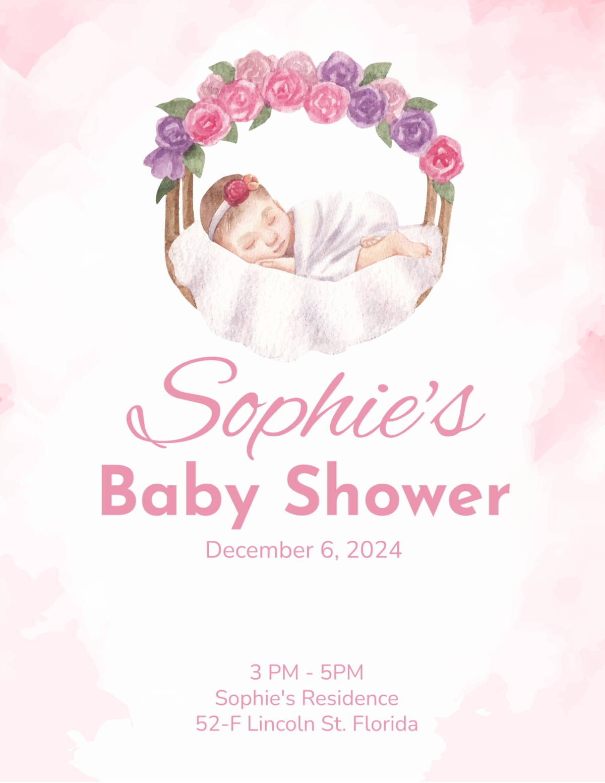 Free Printable Baby Shower Agenda Templates