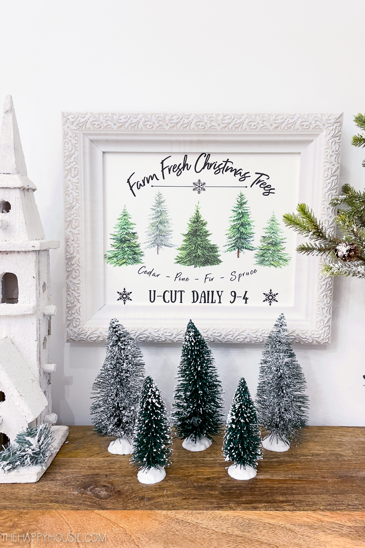 Free Christmas Printables For Thrifty Holiday Decorating The Happy Housie