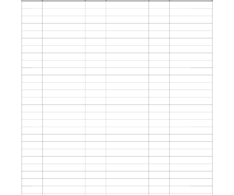 Free Daycare Sign in Sheet Template PDF Word EForms