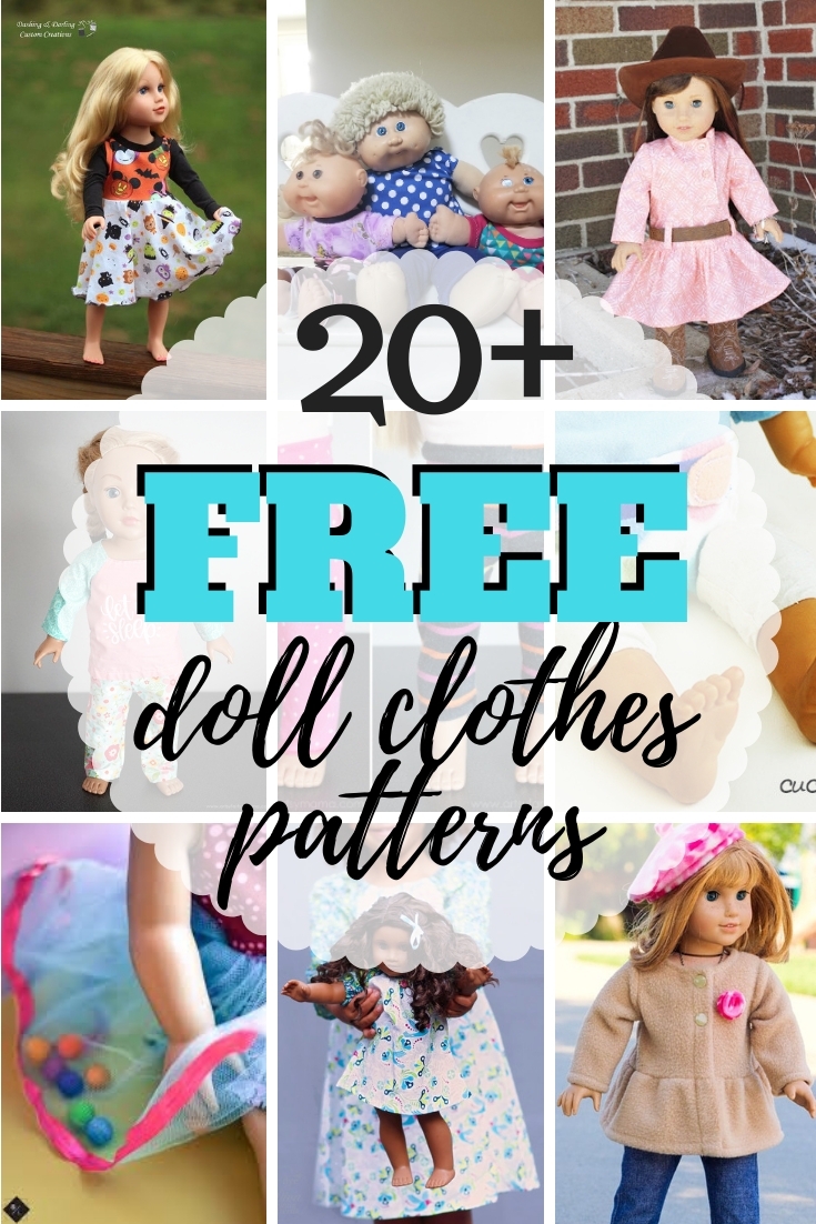 Free Printable 18 Inch Doll Clothes Patterns