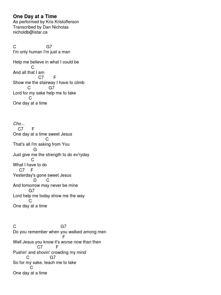 Free Free Printable Sheet Music One Day At A Time Download Free Free Printable Sheet Music One Day At A Time Png Images Free Worksheets On Clipart Library