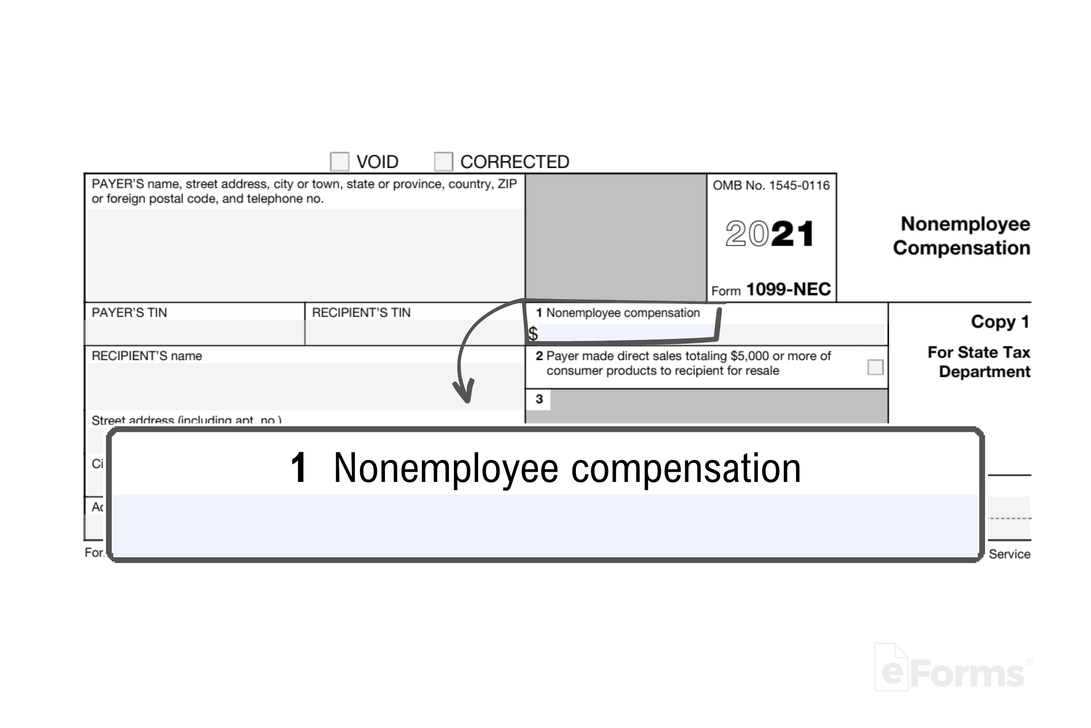 Free Printable 1099 Forms 2025