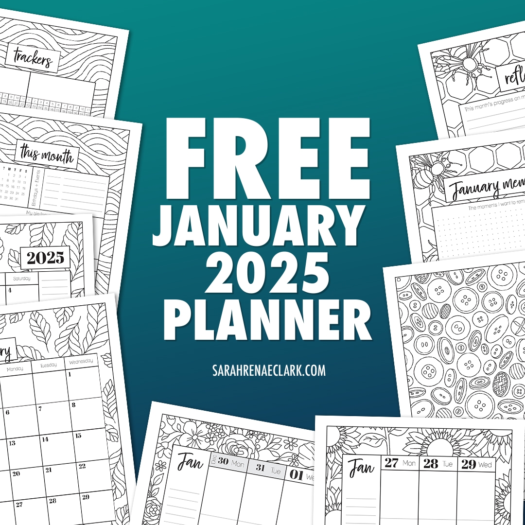 Free January 2025 Planner